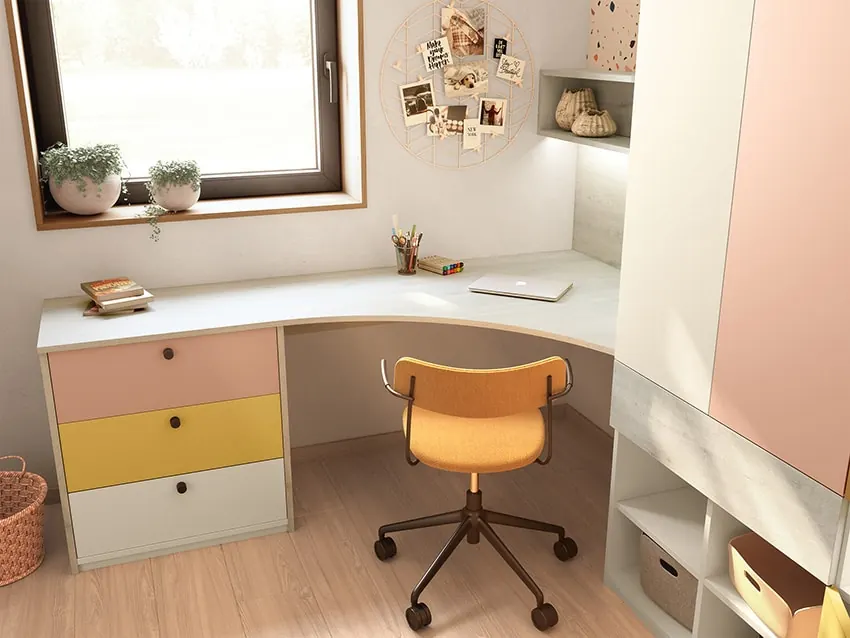 Chambre sur mesure tête de lit aménagée — décor Fenix®, aménagé par Gitter à Hagondange (gammes Portéa)