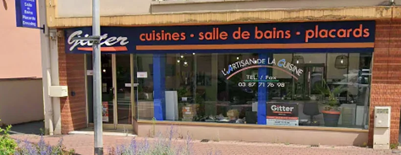 Le magasin Gitter, 70 rue de Metz à Hagondange